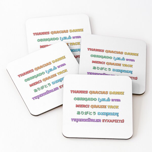 Item preview, Thanks in many languages designed and sold by Inspirationmotivation.