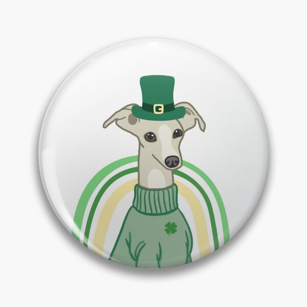 Item preview, Saint Patrick Day Greyhound designed and sold by Cinnamonbon.