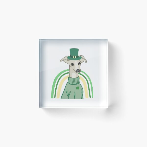 Item preview, Saint Patrick Day Greyhound designed and sold by Cinnamonbon.