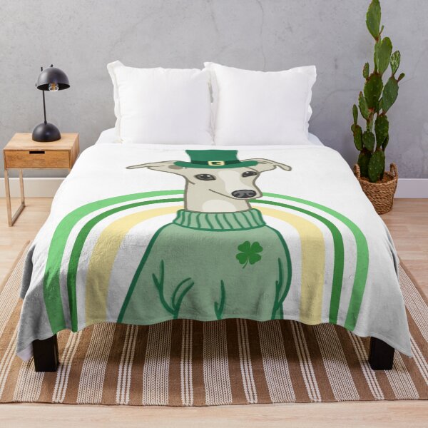 Item preview, Saint Patrick Day Greyhound designed and sold by Cinnamonbon.