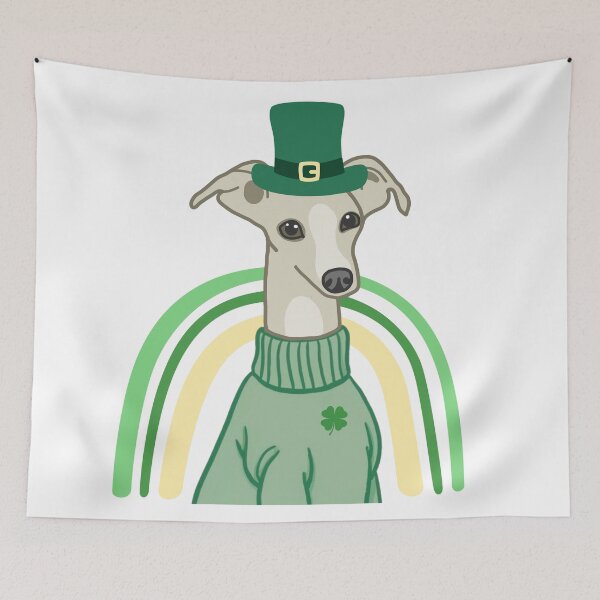 Item preview, Saint Patrick Day Greyhound designed and sold by Cinnamonbon.