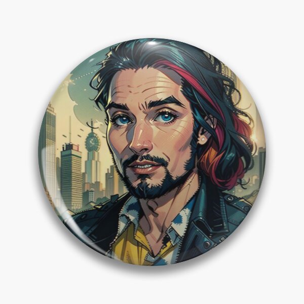 Item preview, Digital Portrait Man designed and sold by Prometheus_Pyrography / AK_INSTINCT.