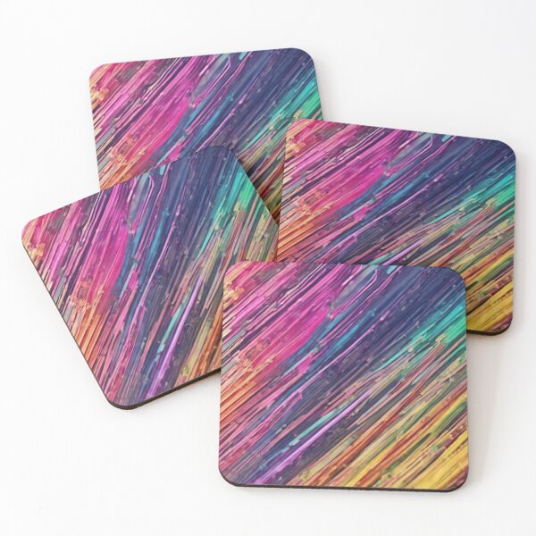 Item preview, Multicoloured Abstract Streak Pattern designed and sold by snuske01.