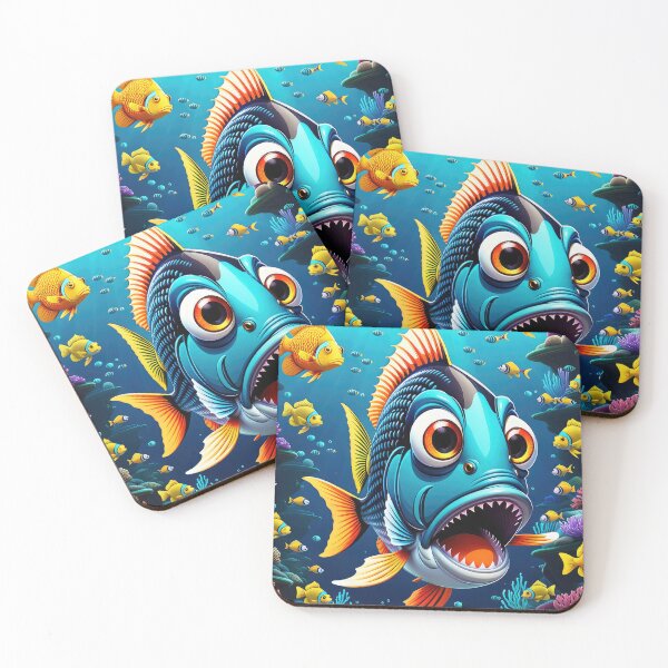 Item preview, Crazy Fish - 4 designed and sold by cyberartstudiox.