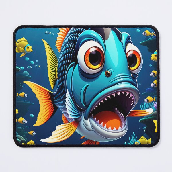 Item preview, Crazy Fish - 4 designed and sold by cyberartstudiox.