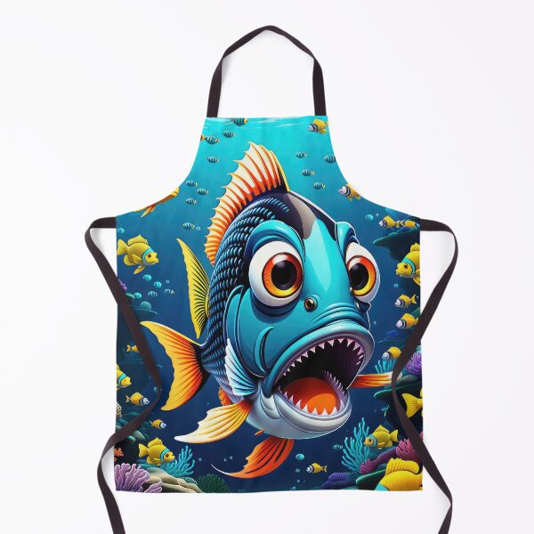Item preview, Crazy Fish - 4 designed and sold by cyberartstudiox.