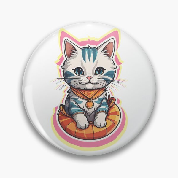 Item preview, gatinho colorido designed and sold by TorresCosta.