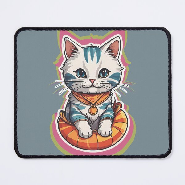 Item preview, gatinho colorido designed and sold by TorresCosta.