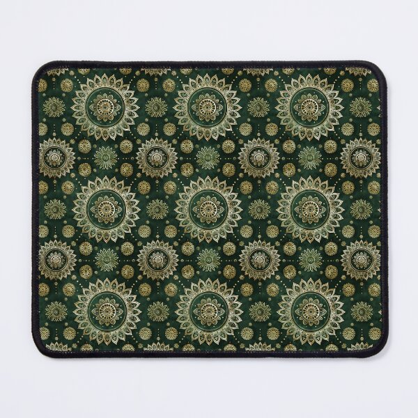 Item preview, Green Paisley Mandala Background Pattern designed and sold by Pati-Design.