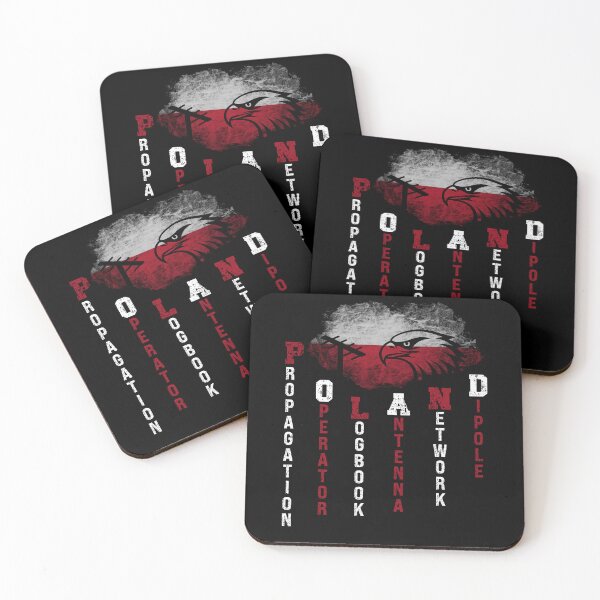 Item preview, Polish Symbols Of Ham Radio Eagle Antenna Amateur Radio Alphabet Cool Gifts For Amateur Radio Lovers Radio Operator Amateur Radio Enthusiast   designed and sold by Waves-of-Art.