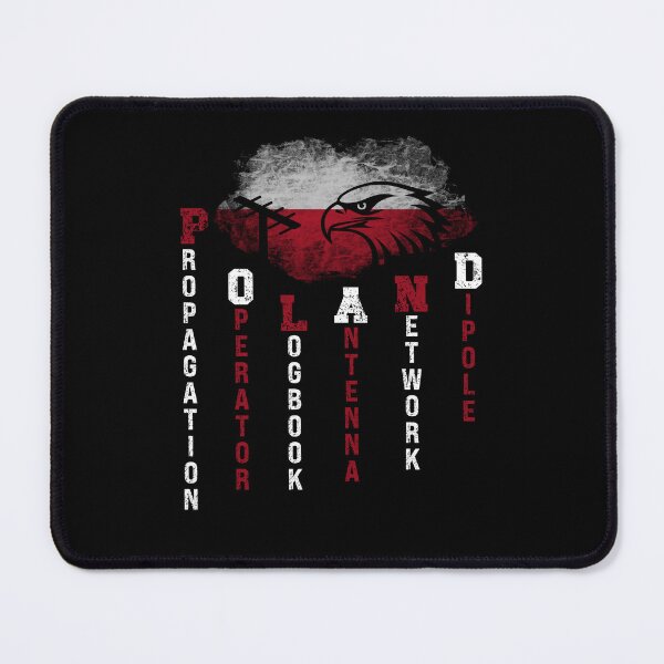 Item preview, Polish Symbols Of Ham Radio Eagle Antenna Amateur Radio Alphabet Cool Gifts For Amateur Radio Lovers Radio Operator Amateur Radio Enthusiast designed and sold by Waves-of-Art.