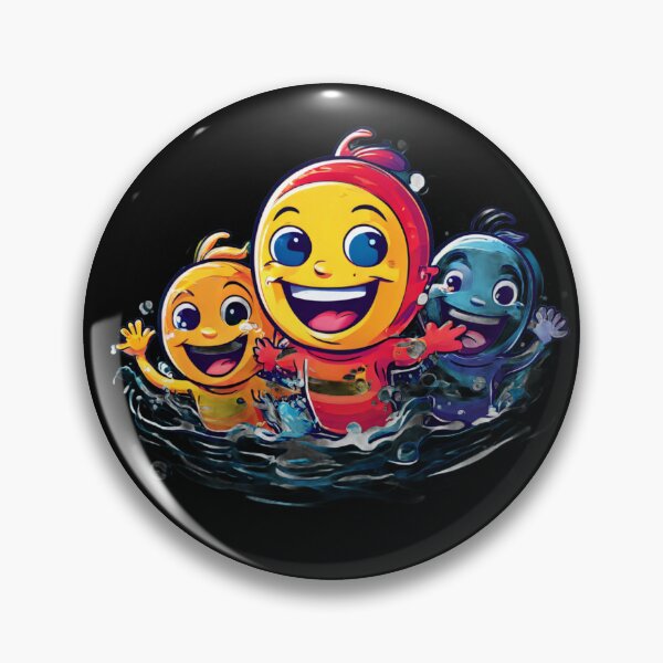 Item preview, Swimming Emojis Fiesta designed and sold by Zwembad Vergelijker.