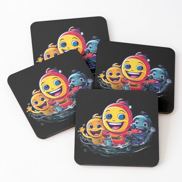 Item preview, Swimming Emojis Fiesta designed and sold by Zwembad Vergelijker.