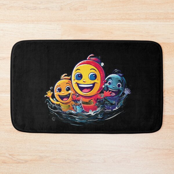 Item preview, Swimming Emojis Fiesta designed and sold by Zwembad Vergelijker.
