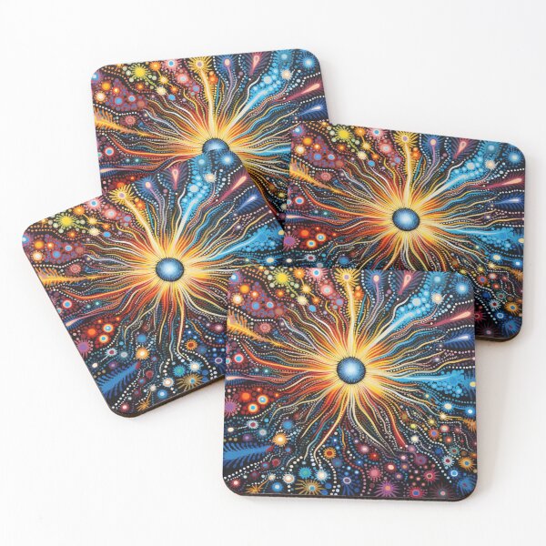 Item preview, Psychedelic aboriginal art designed and sold by Vilemo.