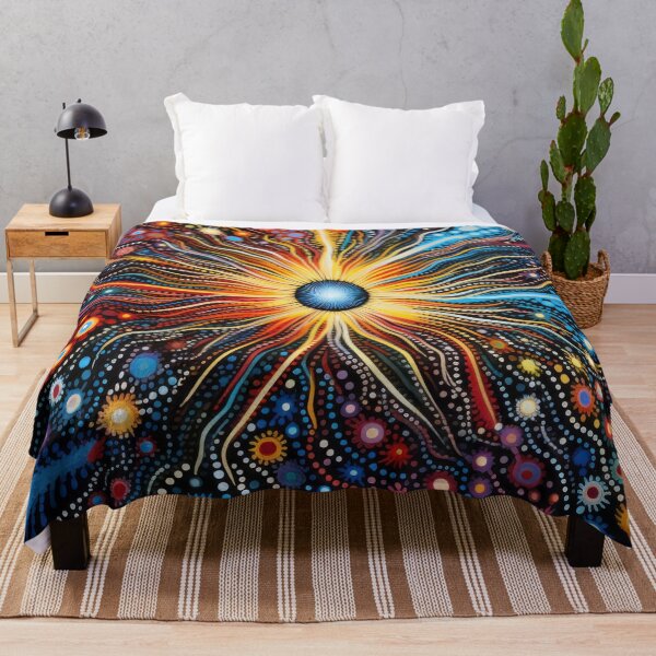 Item preview, Psychedelic aboriginal art designed and sold by Vilemo.