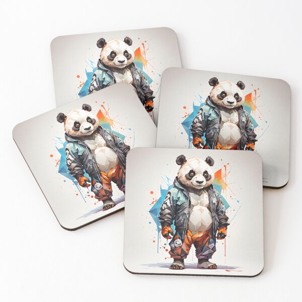Item preview, Cool Panda Illustration designed and sold by PolygonPinnacle.