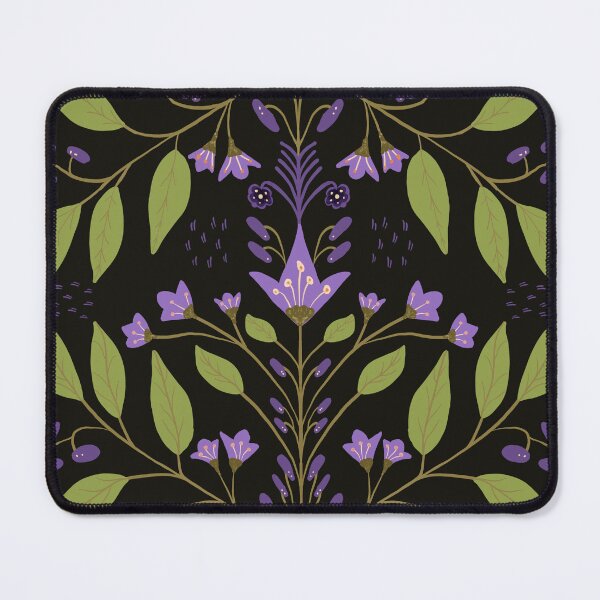 Item preview, Purple and green vines designed and sold by Sheila McDowell Design.