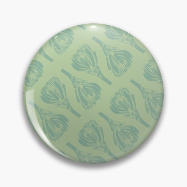 Item preview, Mint Breeze Protea: Calming Australian Flora Pattern designed and sold by Jay Dee Dearness.