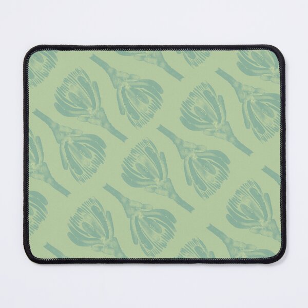 Item preview, Mint Breeze Protea: Calming Australian Flora Pattern designed and sold by Jay Dee Dearness.