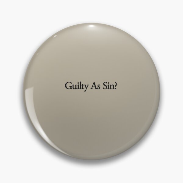 Item preview, Guilty As Sin? designed and sold by KaiDee.