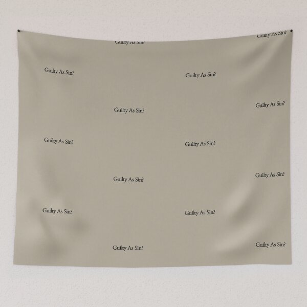 Item preview, Guilty As Sin? designed and sold by KaiDee.