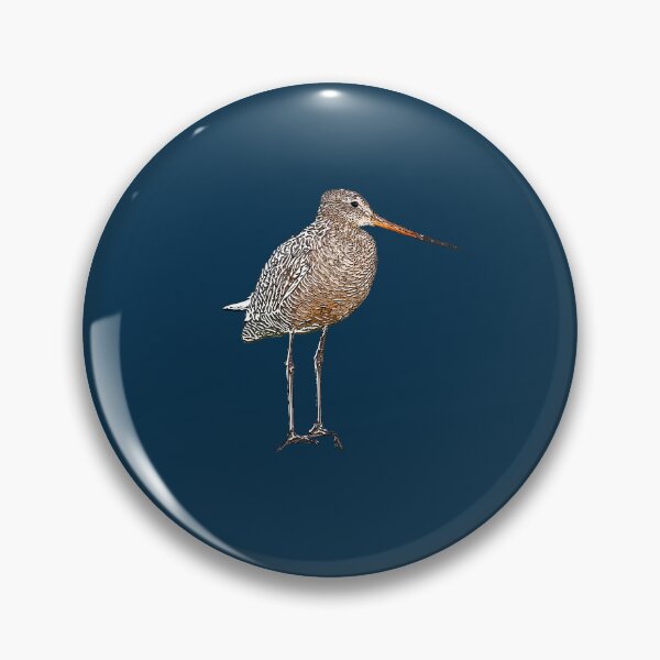 Item preview, Marbled Godwit White Alternate Design  designed and sold by designsasstultd.