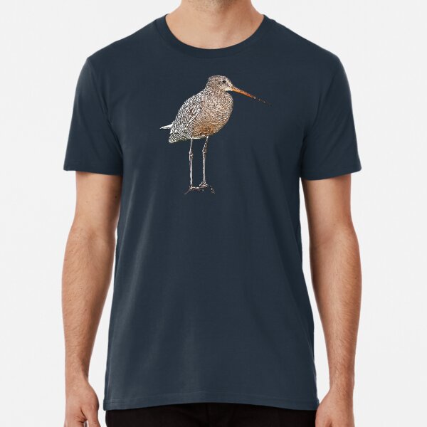 Item preview, Marbled Godwit White Alternate Design  designed and sold by designsasstultd.