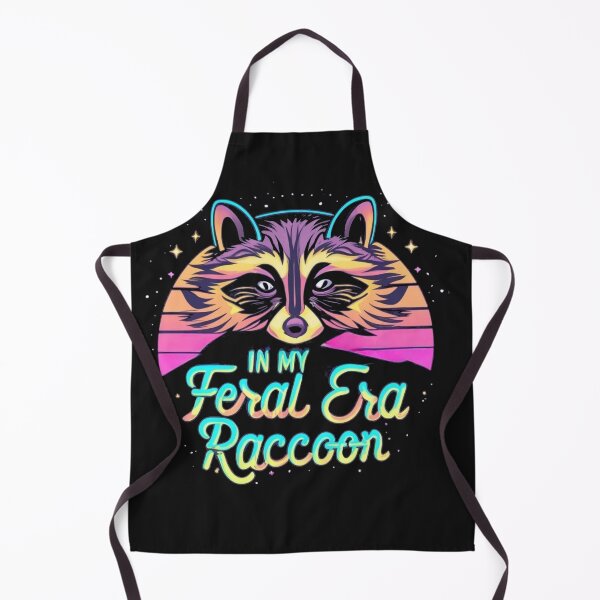 Item preview, In my Feral Era Raccoon in Cosmic Typography designed and sold by Pawel Oska.