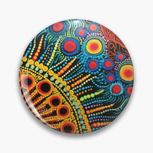 Item preview, Psychedelic aboriginal art designed and sold by Vilemo.