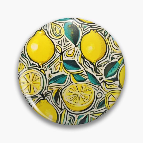 Item preview, Dadaist Lemon Art designed and sold by Health And Fitness Posts e-Store.
