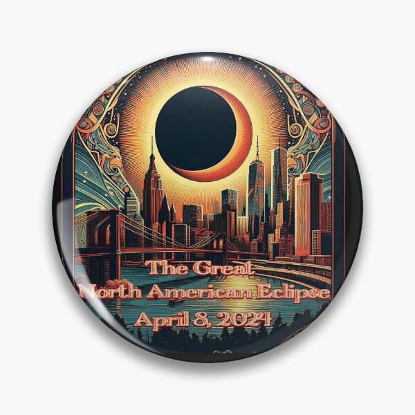 Item preview, Great North American Eclipse designed and sold by Foxlindesigns.