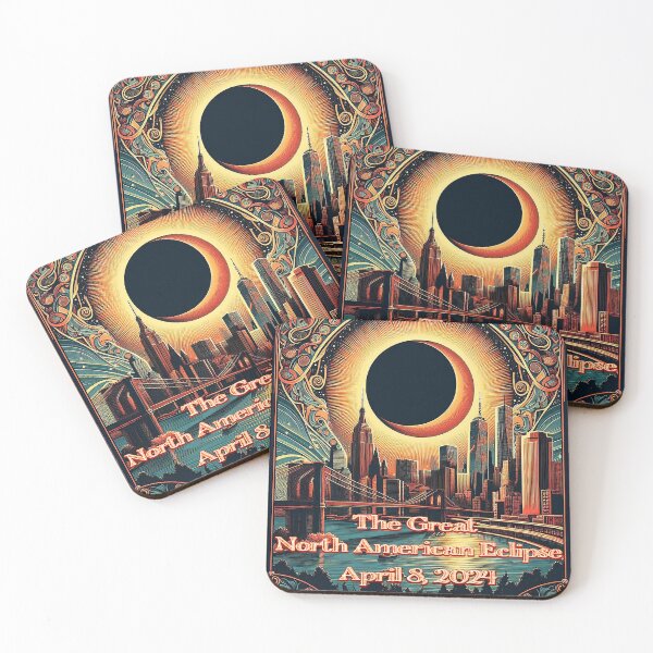 Item preview, Great North American Eclipse designed and sold by Foxlindesigns.