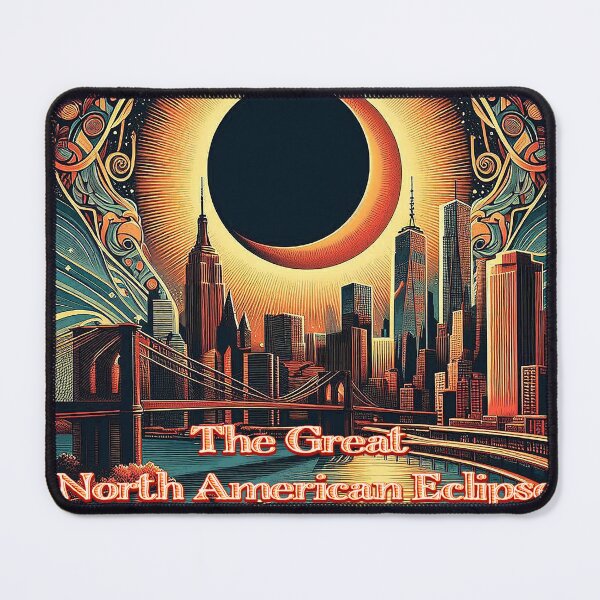 Item preview, Great North American Eclipse designed and sold by Foxlindesigns.