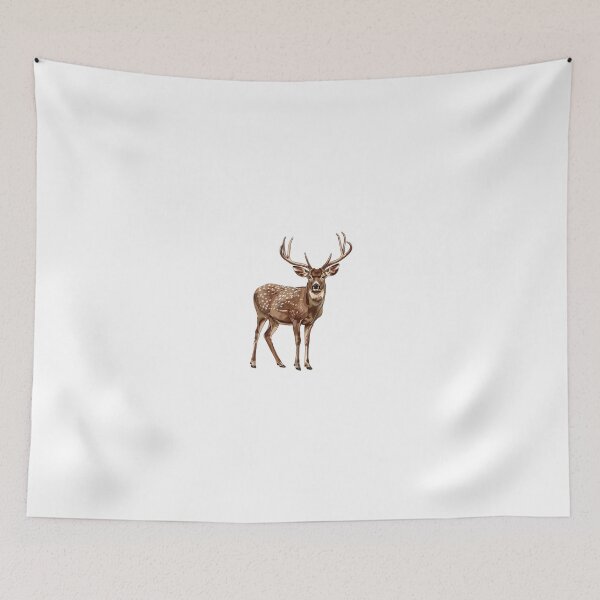 Item preview, Spotted Deer in Natural Pose designed and sold by NatureSyllabus.