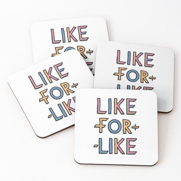 Item preview, Social Media Exchange - Colorful Like for Like designed and sold by mYaro.