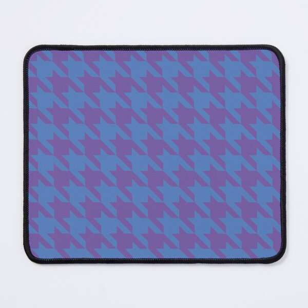 Item preview, Blue violet houndstooth pattern designed and sold by LinDraws.
