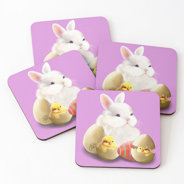 Item preview, Easter bunny with chicks designed and sold by JK-Art-Shop.