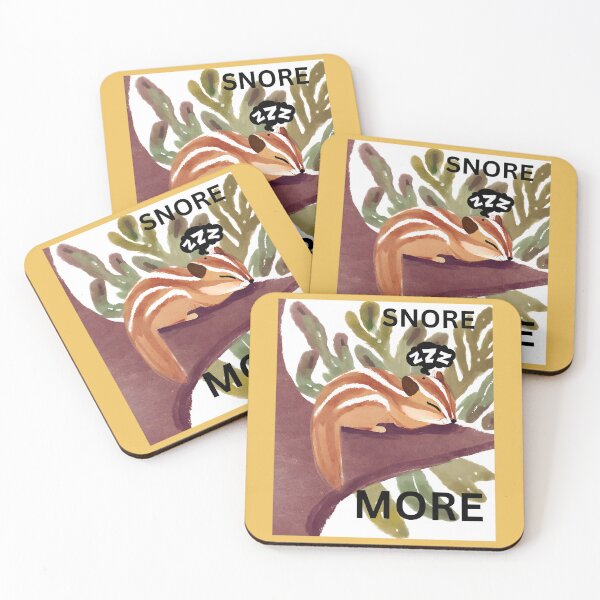 Item preview, Snore more chippie designed and sold by seahorse crossing.
