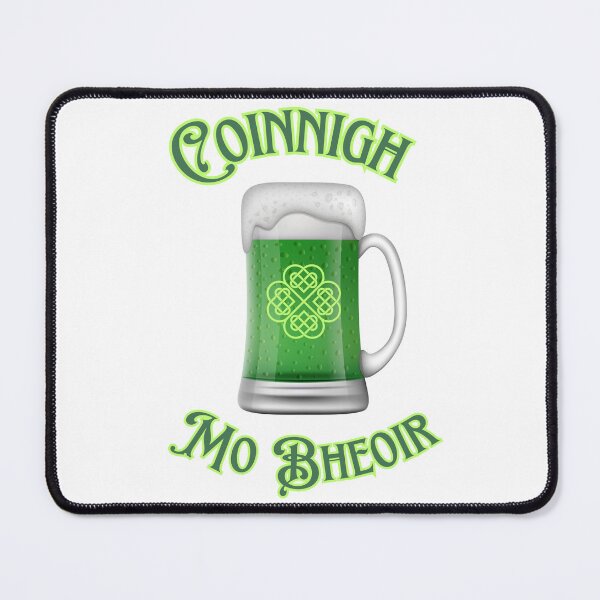 Item preview, Hold my Beer Gaelic Coinnigh Mo Bheoir St Patricks Day designed and sold by Night Bloom Designs.