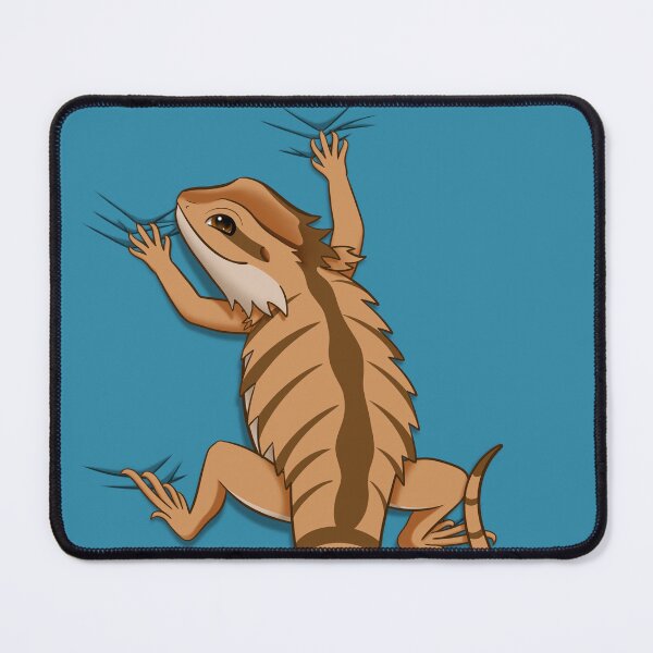 Item preview, Bearded dragon on wall designed and sold by CharlizardxD.