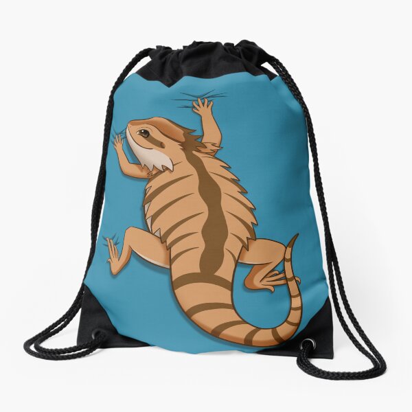 Item preview, Bearded dragon on wall designed and sold by CharlizardxD.