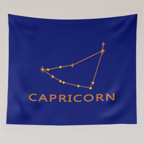 Item preview, Capricorn Constellation Zodiac Star Chart designed and sold by webdango.