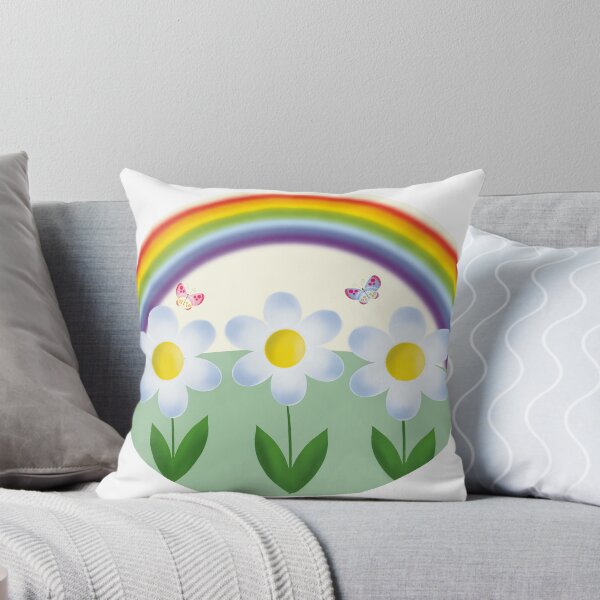 Item preview, cute flowers and rainbow designed and sold by LiudmylaMaika.