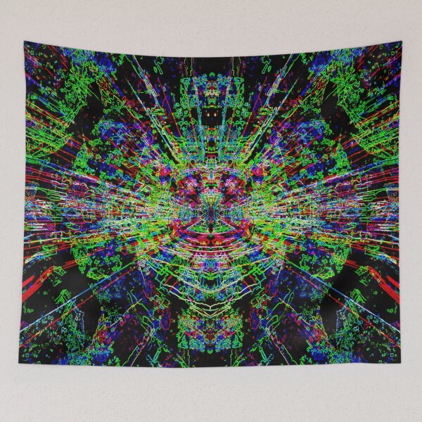 Item preview, Type 40 - Psychedelic Laser World designed and sold by Glitchshaman.