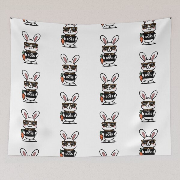 Item preview, My rabbit is the boss designed and sold by Corpsecutter.