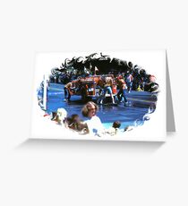 FIREMANS MUSTER Greeting Card