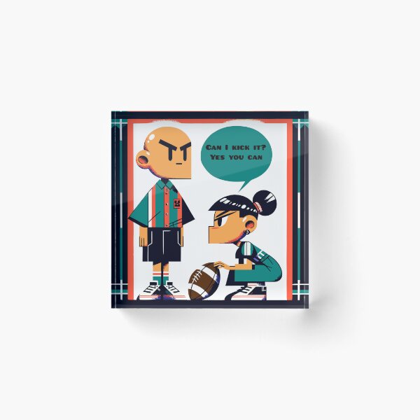 Item preview, Can I kick it? Yes you can.retro designed and sold by toobel.