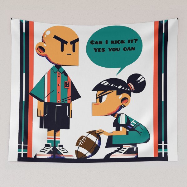 Item preview, Can I kick it? Yes you can.retro designed and sold by toobel.