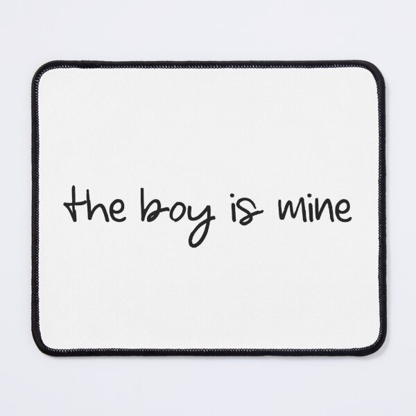 Item preview, the boy is mine designed and sold by KaiDee.